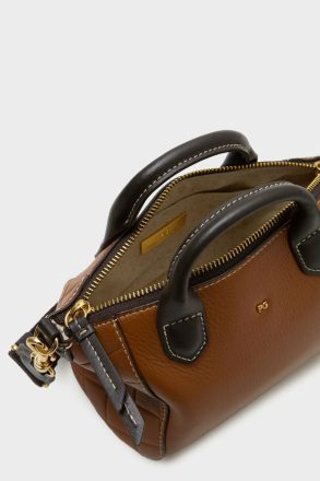 Algo Prestado Handbag Purificacion Garci Women Toffee Crossbody Bags - Image 3