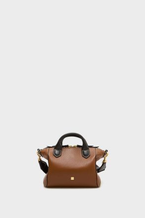 Algo Prestado Handbag Purificacion Garci Women Toffee Crossbody Bags - Image 4