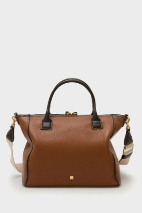 Algo Prestado Handbag Women Handbags Purificacion Garci Toffee - Image 4