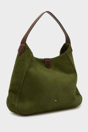 Algo Prestado Shoulder Bag Khaki Purificacion Garci Shoulder Bags Women - Image 2