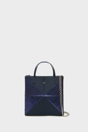 Atlantic Blue Origami Crossbody Bag Women Purificacion Garci Crossbody Bags