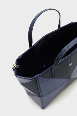 Atlantic Blue Origami Crossbody Bag Women Purificacion Garci Crossbody Bags - Image 3