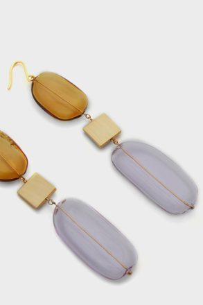 Balloons Drop Earrings Gold/Multicolor Women Purificacion Garci Earrings - Image 2