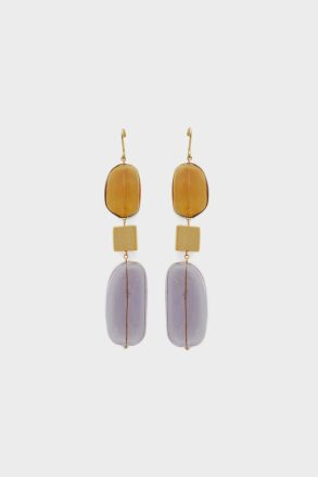 Balloons Drop Earrings Gold/Multicolor Women Purificacion Garci Earrings