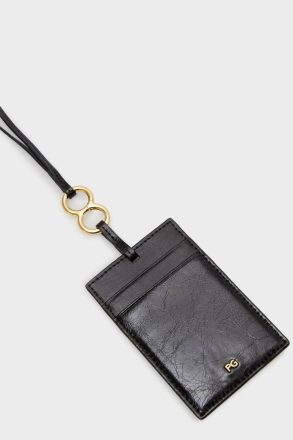 Bizcocho Hanging Card Holder Purificacion Garci Card Holders And Coin Purses Black Women - Image 2