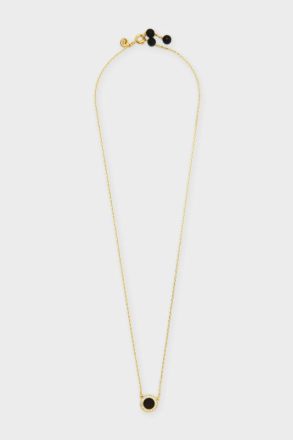 Black/Gold Purificacion Garci Moonlight Necklace Women Necklaces