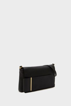 Black Obi Crossbody Bag Women Shoulder Bags Purificacion Garci - Image 2