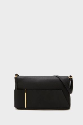 Black Obi Crossbody Bag Women Shoulder Bags Purificacion Garci