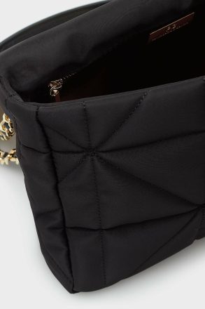 Black Women Homenaje Acolchado Shoulder Bag Purificacion Garci Shoulder Bags - Image 3