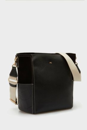 Black Women Purificacion Garci Combinación Única Shoulder Bag Shoulder Bags - Image 2