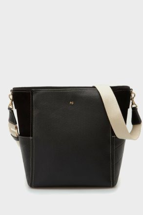 Black Women Purificacion Garci Combinación Única Shoulder Bag Shoulder Bags