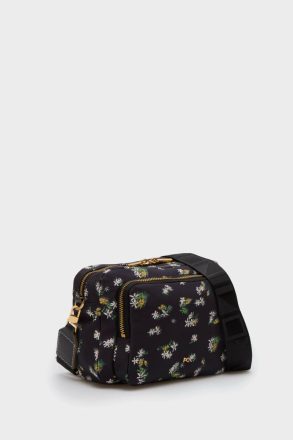 Black Women Purificacion Garci Crossbody Bags Nylon Crossbody Bag - Image 2