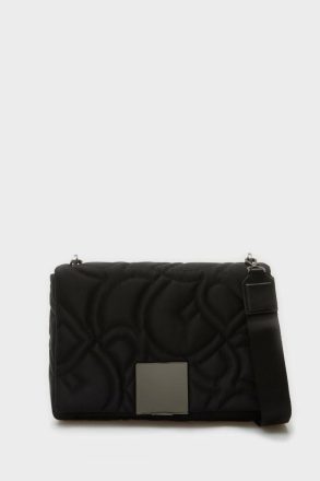 Black Women Purificacion Garci Homenaje Acolchado Shoulder Bag Shoulder Bags