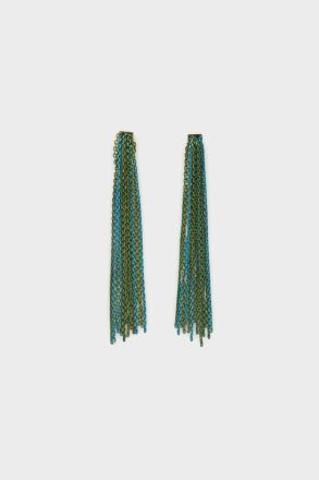 Blue/Green Purificacion Garci Women Earrings Cleo Drop Earrings