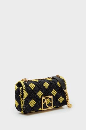Blue Shoulder Bags Purificacion Garci Homenaje Acolchado Crossbody Bag Women - Image 2