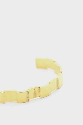 Bracelets Women Purificacion Garci Cubo Bracelet Gold - Image 2
