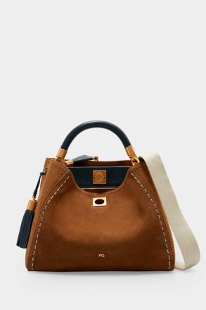 Brown Handbags Purificacion Garci Women Samburu Handbag