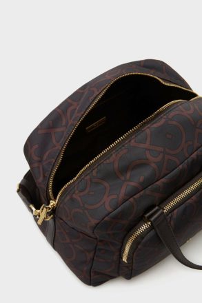 Brown Purificacion Garci Nylon Crossbody Bag Women Handbags - Image 3
