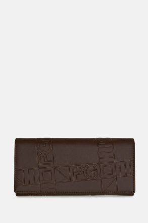 Brown Women Soho American Wallet With Detachable Coin Purse Large Wallets Purificacion Garci