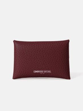 Cambridge Satchel Crossbody Women The Mini Purse - Oxblood Celtic Grain - Image 2