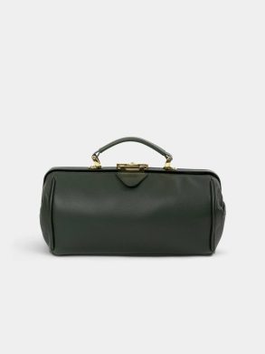 Cambridge Satchel Handbags The Doctor's Bag -Ivy Calf Grain Women