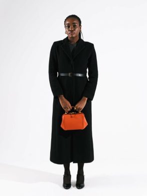 Cambridge Satchel Handbags The Mini Sophie - Tangerine Calf Grain Women - Image 2