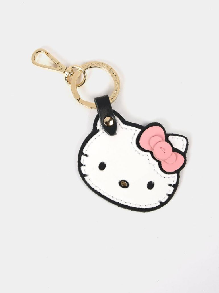Cambridge Satchel The Hello Kitty Face Keyring - Pink Icing Women Crossbody