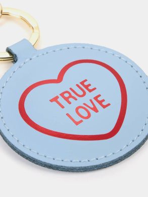Cambridge Satchel The Love Hearts Charm - Love Hearts Berry Blue Crossbody Women - Image 5
