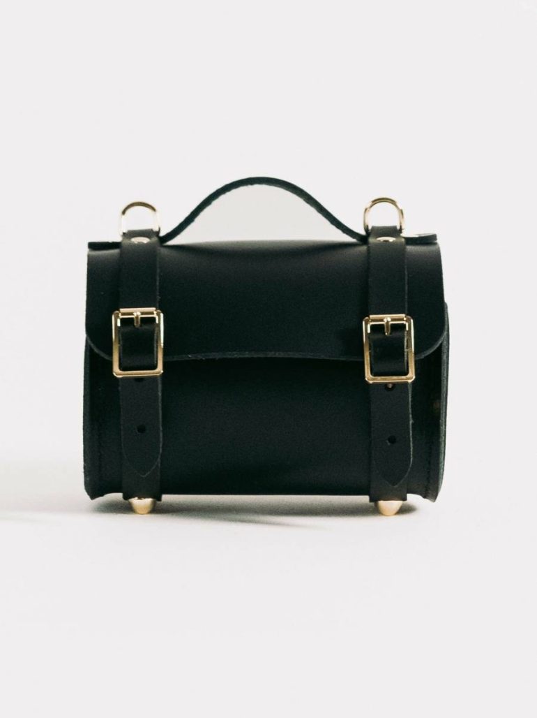 Cambridge Satchel The Micro Bowls Bag - Black Crossbody Women