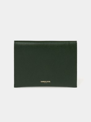 Cambridge Satchel The Twist Lock Pouch - Racing Green Celtic Grain Crossbody Women - Image 3