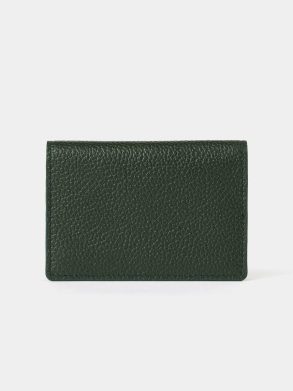 Cambridge Satchel Women Crossbody The Double Credit Card Holder - Ivy With Tartan Madras Grain - Image 3