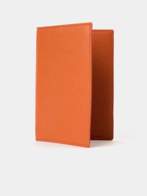 Cambridge Satchel Women Crossbody The Passport Cover - Ochre Madras Grain With Tartan