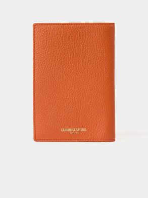 Cambridge Satchel Women Crossbody The Passport Cover - Ochre Madras Grain With Tartan - Image 3