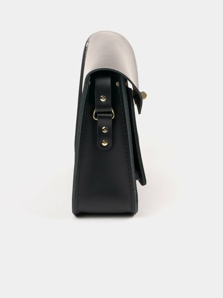 Cambridge Satchel Women Satchels The Twist Lock Satchel - Black - Image 4