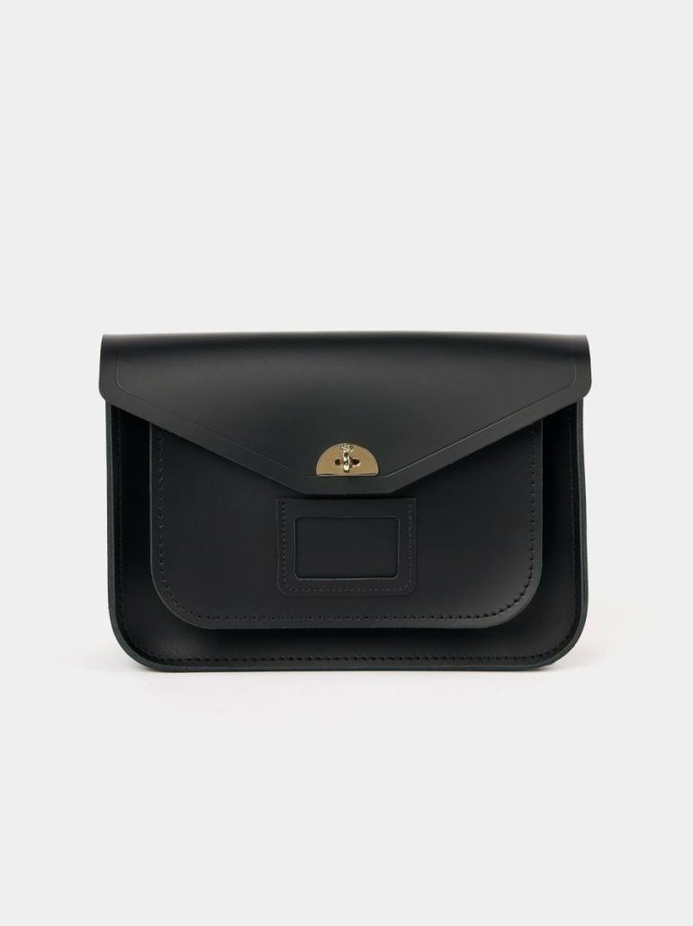Cambridge Satchel Women Satchels The Twist Lock Satchel - Black