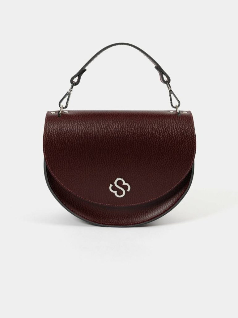 Cambridge Satchel Women The Kate - Oxblood Celtic Grain Handbags
