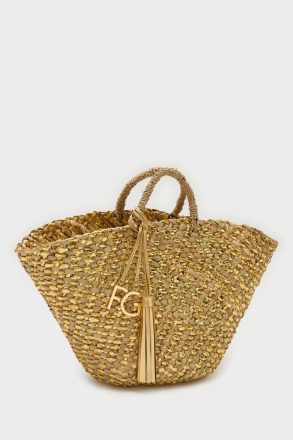 Capazo Handbag Women Purificacion Garci Handbags Gold - Image 2