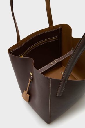 Caprichosa Y Consentida Shoulder Bag Women Shoulder Bags Purificacion Garci Brown/Camel - Image 3