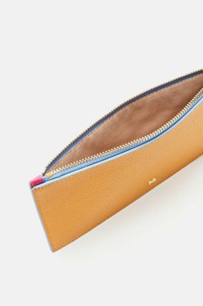 Card Holders And Coin Purses Yellow/Fuchsia Women Tandem Zipped Card Holder Purificacion Garci - Image 3