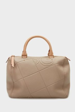 Combinación Única Handbag Taupe Purificacion Garci Women Handbags