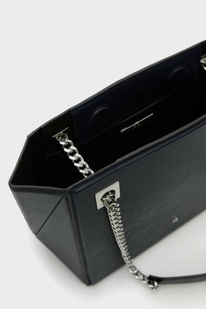 Crossbody Bags Black Origami Crossbody Bag Women Purificacion Garci - Image 3