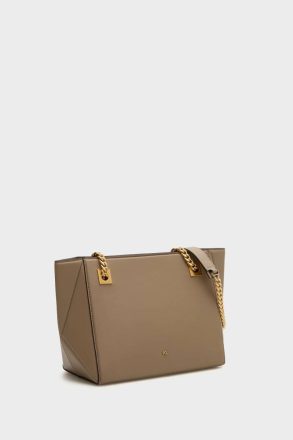 Crossbody Bags Origami Crossbody Bag Taupe Women Purificacion Garci - Image 2