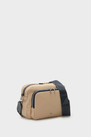 Crossbody Bags Purificacion Garci Beige Nylon Cross Body Bag Women - Image 2