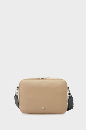 Crossbody Bags Purificacion Garci Beige Nylon Cross Body Bag Women - Image 4