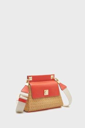 Crossbody Bags Purificacion Garci Natural/Tangerine Women Samburu Crossbody Bag - Image 2
