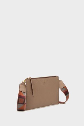 Crossbody Bags Purificacion Garci Taupe Women Tándem Crossbody Bag - Image 2