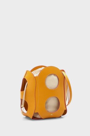 Crossbody Bags Purificacion Garci Women Yellow Ocho Bucket Bag - Image 2