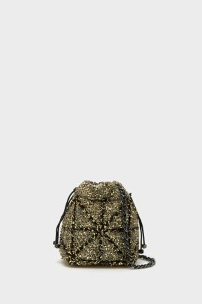 Crossbody Bags Women Gold Purificacion Garci Homenaje Acolchado Bucket Bag