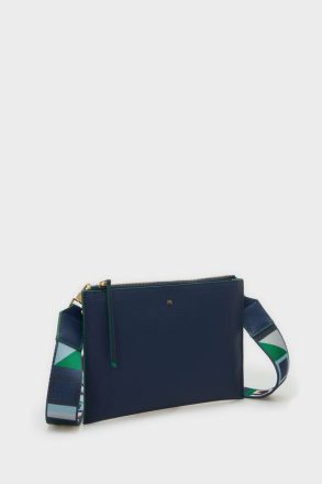 Crossbody Bags Women Klein Blue Grosgrain Tándem Crossbody Bag Purificacion Garci - Image 2