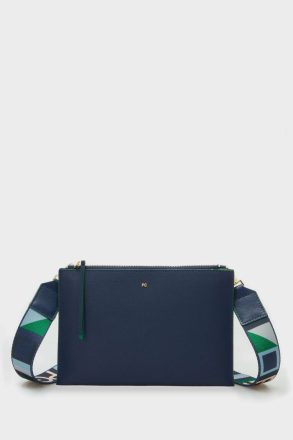 Crossbody Bags Women Klein Blue Grosgrain Tándem Crossbody Bag Purificacion Garci